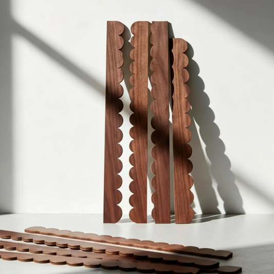Cyrusbot® DIY Scalloped Decorative Wood Trim